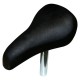 SELLE VELO ENFANT AVEC TIGE Ø22MM NOIR ROSE ASSISE MOUSSE CONFORT DRAISIENNE UNIVERSELLE BMX