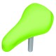 Selle vélo bmx enfant jaune fluo confort avec tige 22mm draisienne femme visibilité