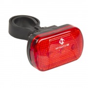 Feu LED arrière rouge ATLAS LR fixation 28 à 31mm lampe LED vélo cycle vtt route ville