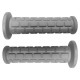 Poignée revêtement 22mm 24mm 115mm gris cyclo mobylette MBK PGT moto (paire)