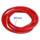 FIL A BOUGIE DIAMETRE 7MM ROUGE AU METRE MOTO MOBYLETTE SOLEX PEUGEOT 103 MBK 51 MOTOBECANE
