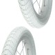 2x Pneu blanc 14 x 2.00" (50-254) lisse ORTEM VENOM vélo enfant junior mixte route chemin