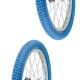 2x Pneu bleu 18 x 2.00" (50-355) slick ORTEM vélo enfant junior mixte route chemin