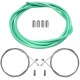 kit câble et gaine de frein vert céleste couleur bianchi avant arrière vélo route vtt vintage
