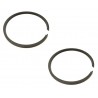 2x segment de piston Peugeot 101 102 103 diamètre 40mm x épaisseur 2,5mm