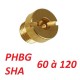Gicleur carburateur phbg sha 60 a 120