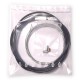 KIT CABLE GAINE D'ACCELERATEUR GAZ SERRE CABLE CYCLOMOTEUR MOBYLETTE CARBURATEUR STANDARD DELLORTO 3x3MM Ø1.2MM 2.5M