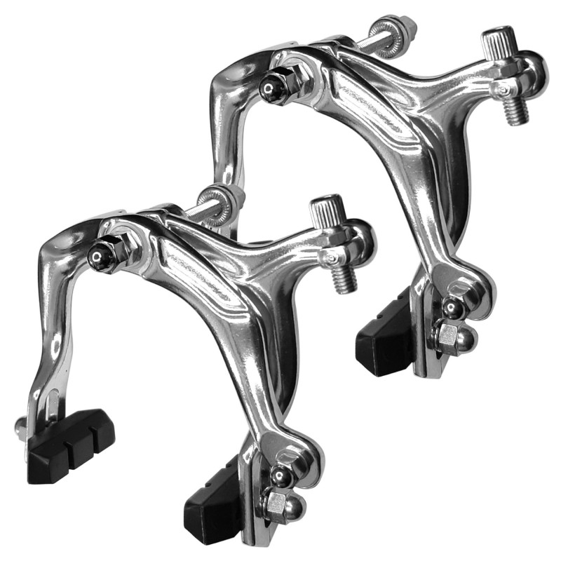 Étrier De Frein Double Pivot Pour Vélo De Route – Aluminium, Réglable 47-57 Mm – Compatible Fourche Avant
