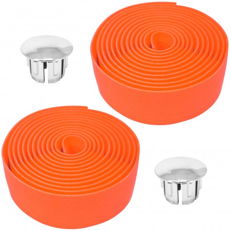 Bouchon de Cintre Route Velox Orange Fluo (Sur Carte Par 2) – Gravity Bikes Réunion