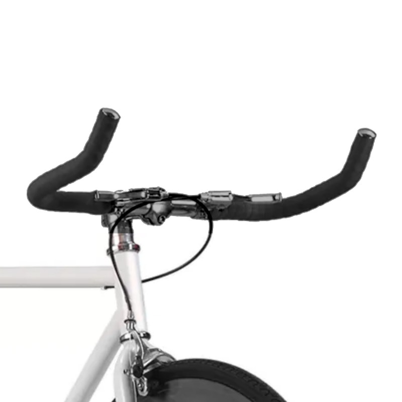 2 Guidolines En Mousse EVA Noires Pour Vélo - 200 Cm X 3 Cm - Antidérapantes, Absorbantes, Avec Bouchons