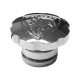 Bouchon de réservoir aluminium poli 30mm compatible avec Peugeot 103 SP MVL SPX Vogue 102 101 mobylette