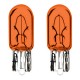 2X AMPOULE 12V 1.7W T6.5 W2.2x5.2D COMPTEUR LAMPE FEU VOITURE AUTO MOTO TEMOIN