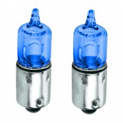 2X AMPOULE 12V 10W BA9S bleu