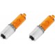 Ampoule 12V 21W BAY9S orange