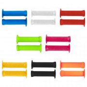 Paire de poignée 22 mm longueur 130 mm vélo BMX Freestyle Dirt cycle antidérapante