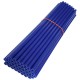 72x Couvre rayon roue avant arrière jante tube paille fendue 235 mm (21 pouces) vélo bmx moto cyclomoteur pit dirt cross