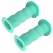 Poignée vélo enfant turquoise vert bleu 85mm draisienne tricycle trottinette