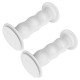 PAIRE DE POIGNEE BLANC VELO ENFANT DRAISIENNE TRICYCLE TROTTINETTE DIAMETRE 19MM 85MM