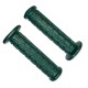 Poignées de Guidon Moto 130 mm Gauche 22 mm Droite 24 mm Cyclo Scooter Moto Vert