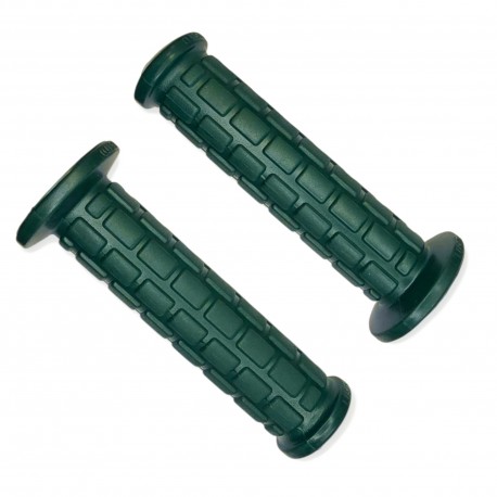 Poignées de Guidon Moto 130 mm Gauche 22 mm Droite 24 mm Cyclo Scooter Moto Vert