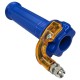 Kit Poignée Moto Mobylette Scooter Accélérateur Leviers Gauche Droit – Guidon 22 mm – Revêtements Caoutchouc, bleu