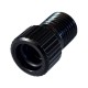 2x Embout Adaptateur raccord connecteur Pompe vélo Valve Presta Dunlop Schrader Chambre à air Pneu compresseur, Noir