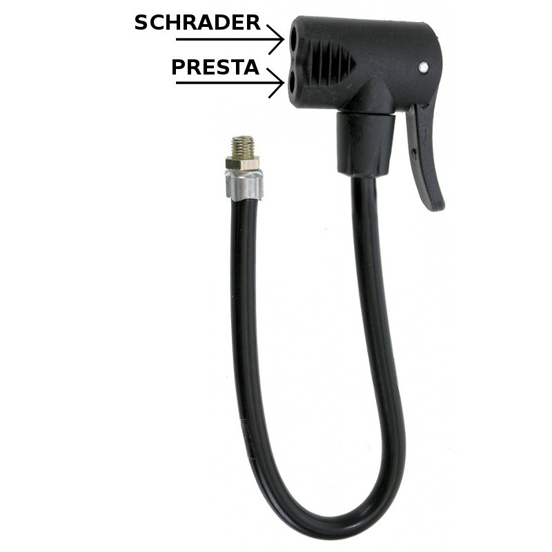 Raccord laiton à visser SCHRADER PRESTA, THV017876, accessoires pompe